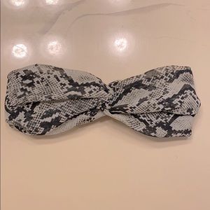 Snake Print Headband